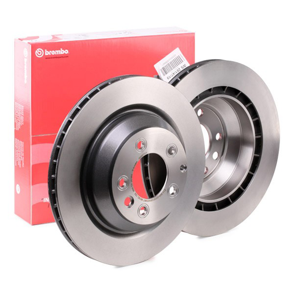 Купити 09987111 Brembo Диск заднього гальма
