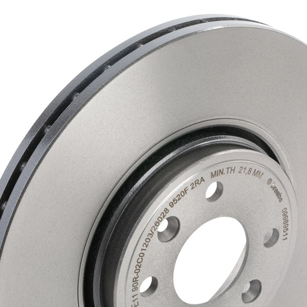 Диск переднього гальма Brembo 09989511 ціна, від 47.77 USD