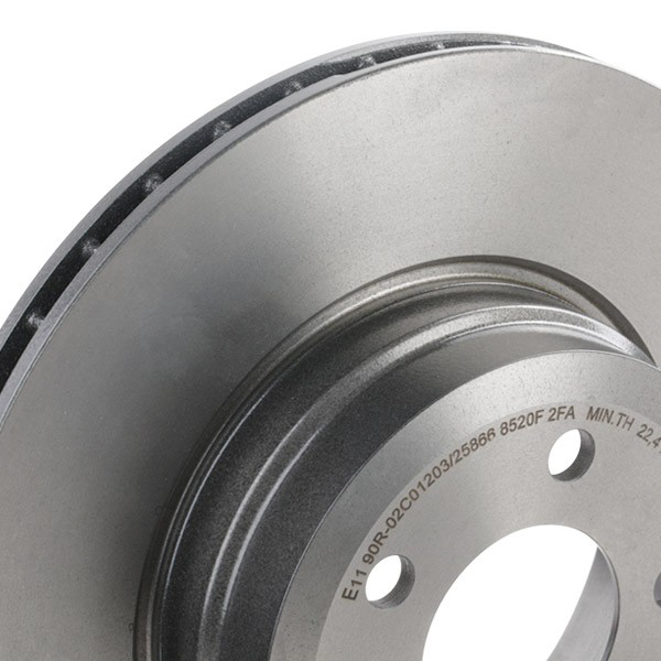 Купити 09992411 Brembo Диск заднього гальма
