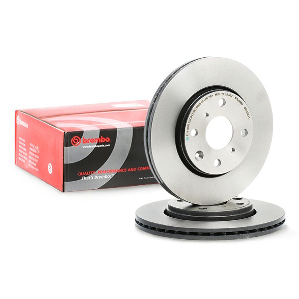 Диск гальмівний передній Brembo 09992811