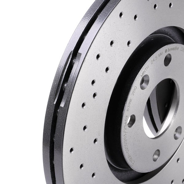 Диск гальмівний передній Brembo 0999351X