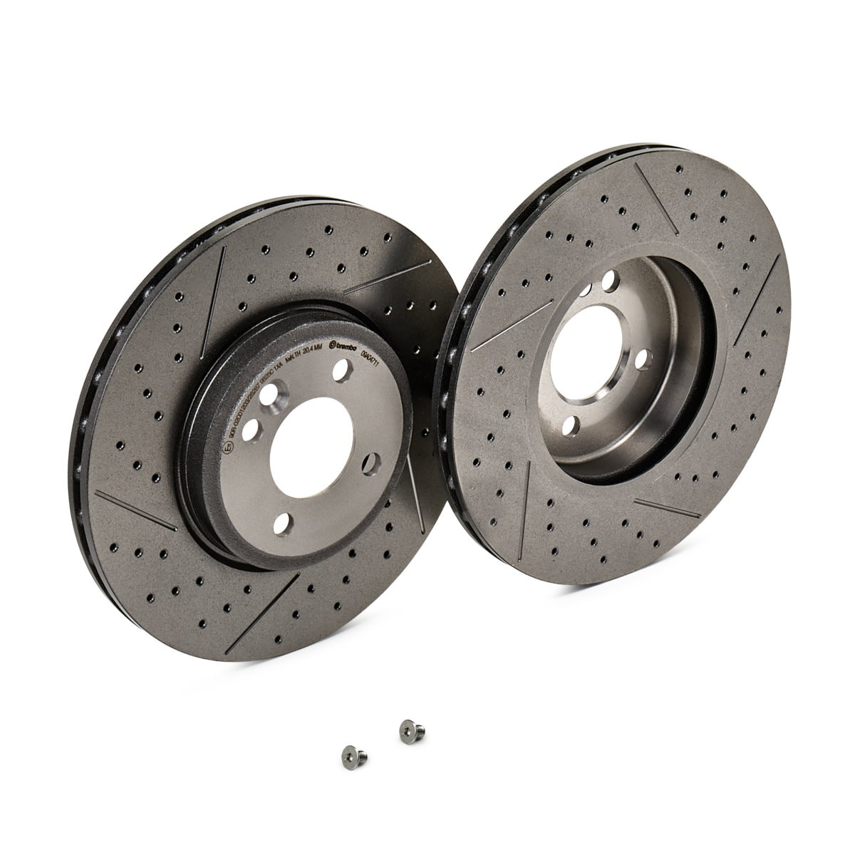 Диск гальмівний передній Brembo 09A04711
