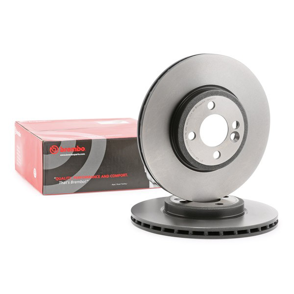 Диск гальмівний передній Brembo 09A04731