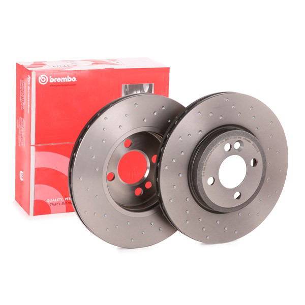 Диск гальмівний передній Brembo 09A0473X