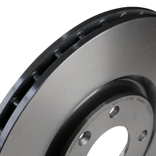 Диск гальмівний передній Brembo 09A18511
