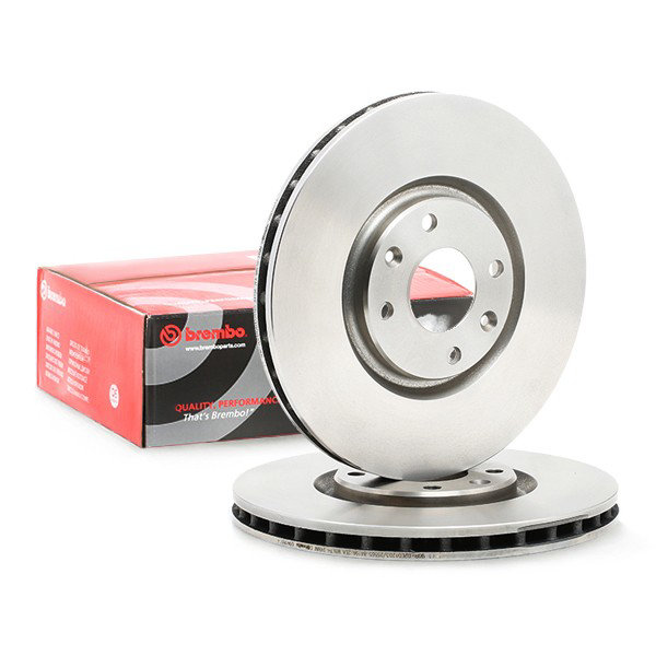Диск гальмівний передній Brembo 09A18514