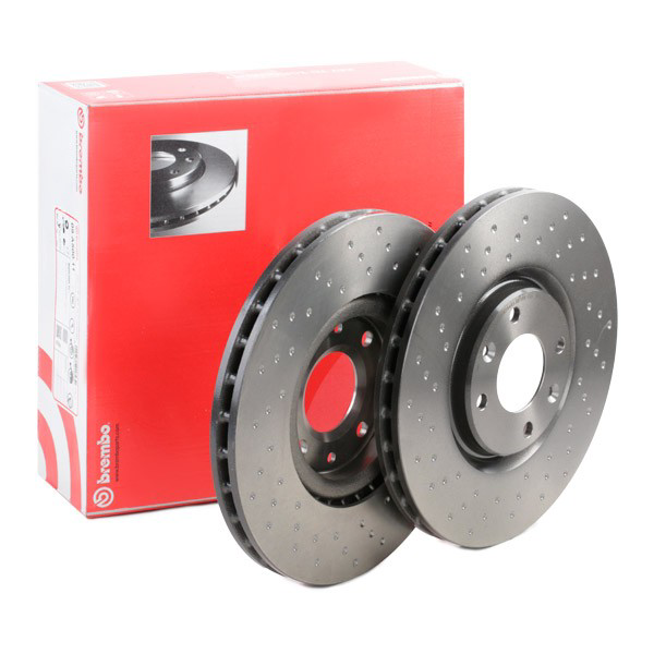 Диск переднього гальма Brembo 09A1851X ціна, від 45.20 USD