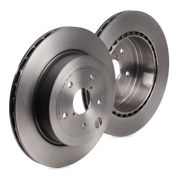 Купити 09A19811 Brembo Диск заднього гальма