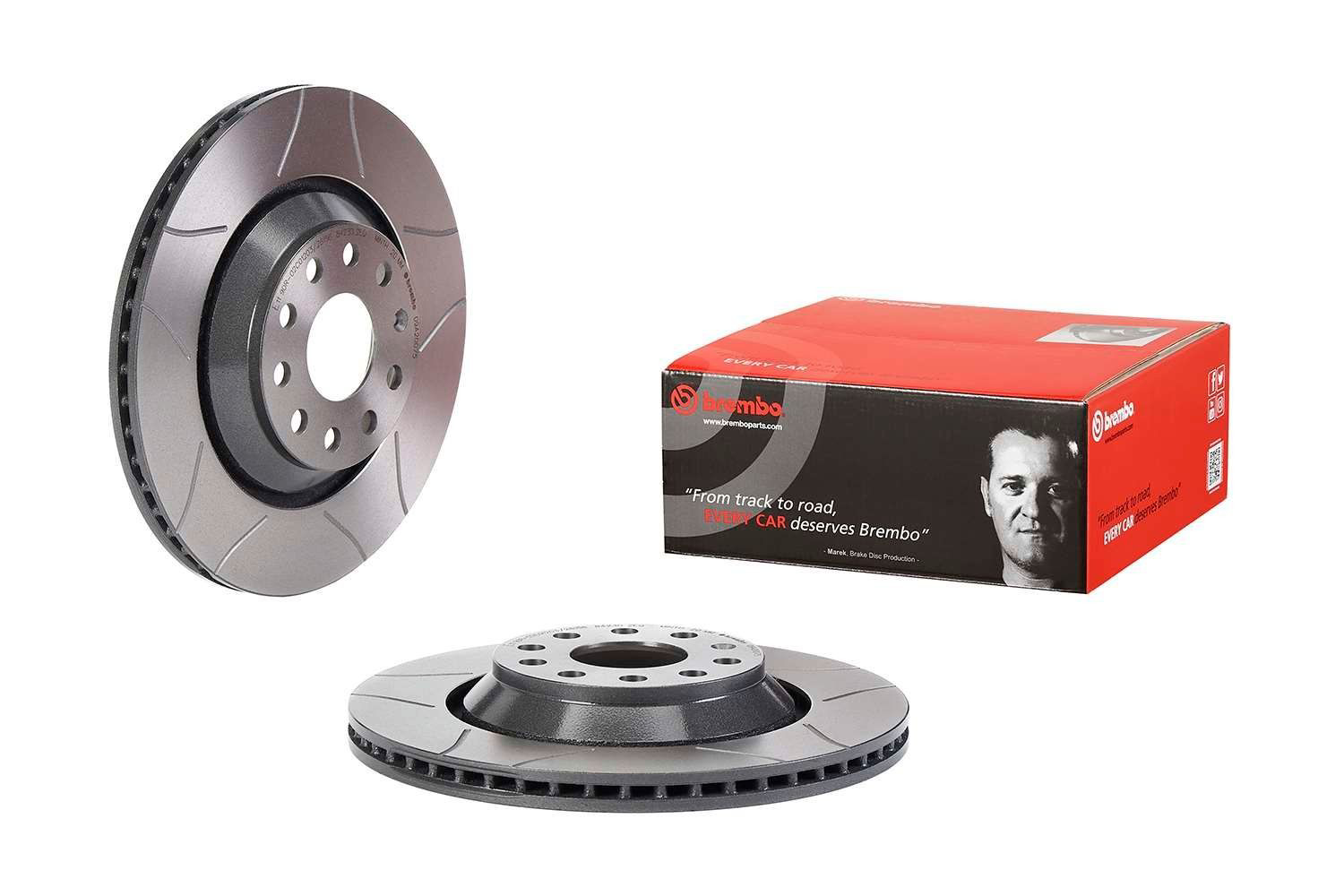 Купити 09A20075 Brembo Диск заднього гальма