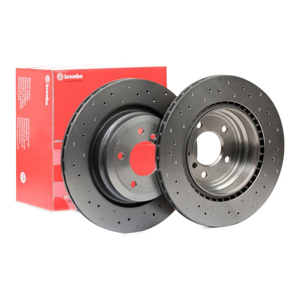Купити 09A2701X Brembo Диск заднього гальма