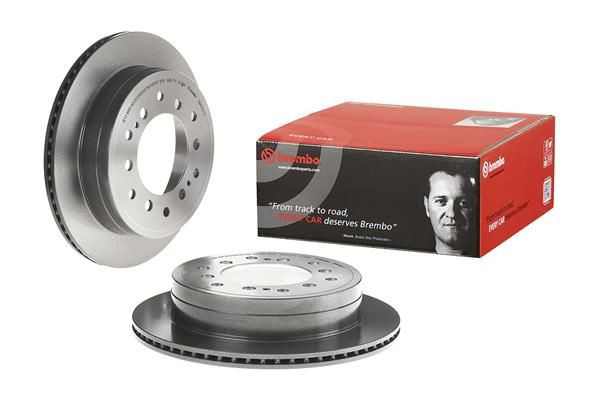 Диск гальмівний задній Brembo 09A33411
