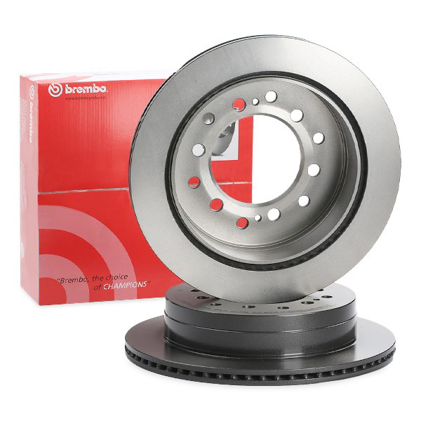 Купити 09A33411 Brembo Диск заднього гальма