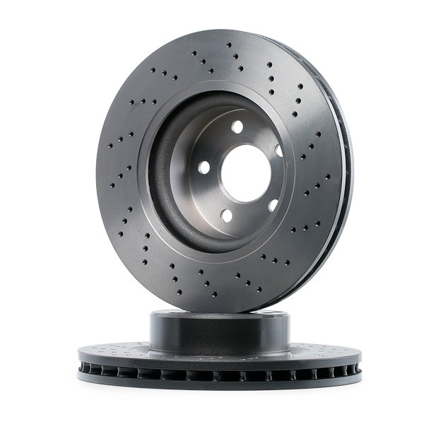 Диск гальмівний передній Brembo 09A35311