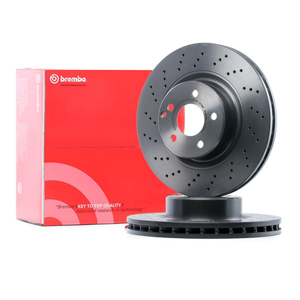 Диск переднього гальма Brembo 09A35311 ціна, від 86.57 USD