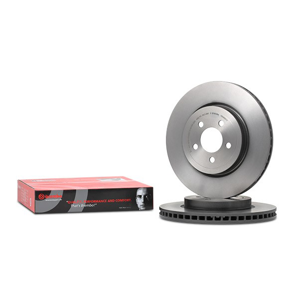 Диск гальмівний передній Brembo 09A40411