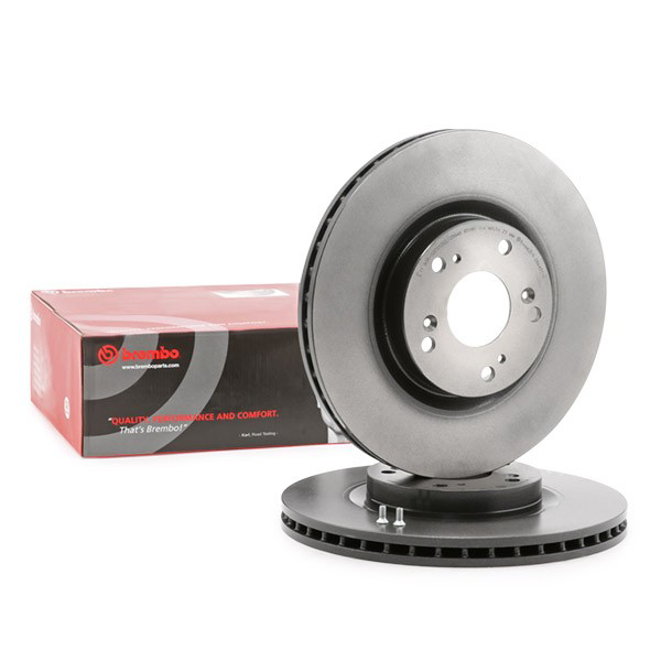 Диск переднього гальма Brembo 09A40711 ціна, від 59.43 USD