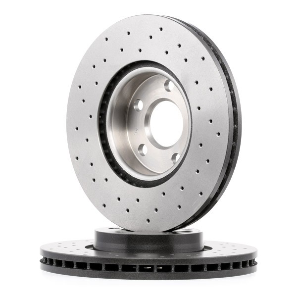 Диск гальмівний передній Brembo 09A4271X