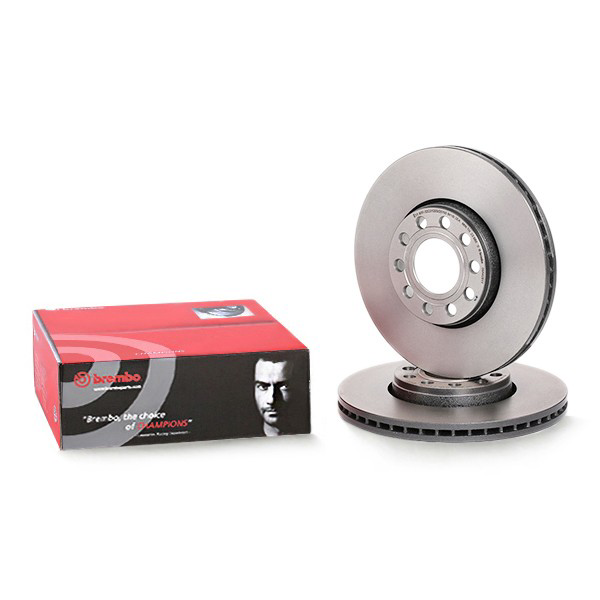 Диск гальмівний передній Brembo 09A42811