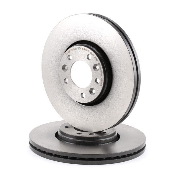 Диск переднього гальма Brembo 09A43011 ціна, від 53.08 USD
