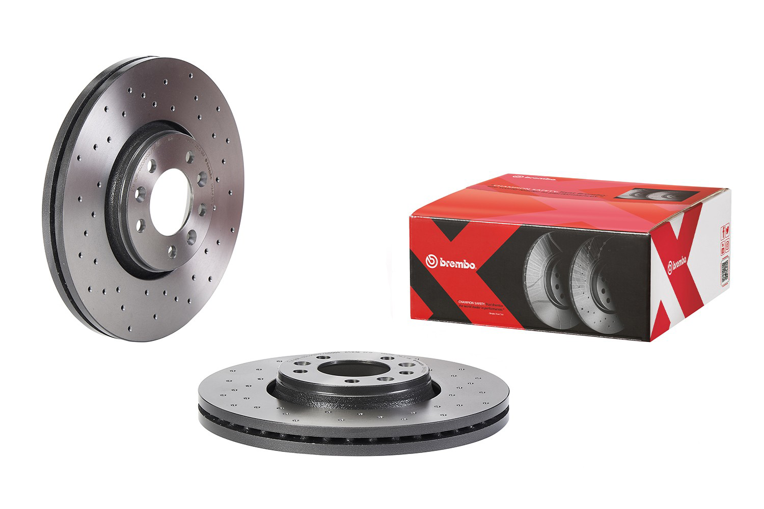 Диск переднього гальма Brembo 09A4301X ціна, від 53.08 USD