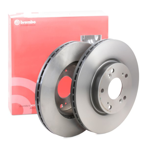 Диск гальмівний передній Brembo 09A45511