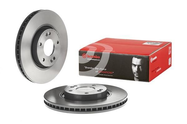 Диск гальмівний передній Brembo 09A53211