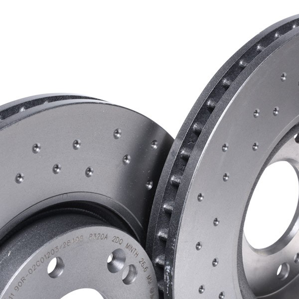 Диск гальмівний передній Brembo 09A5322X
