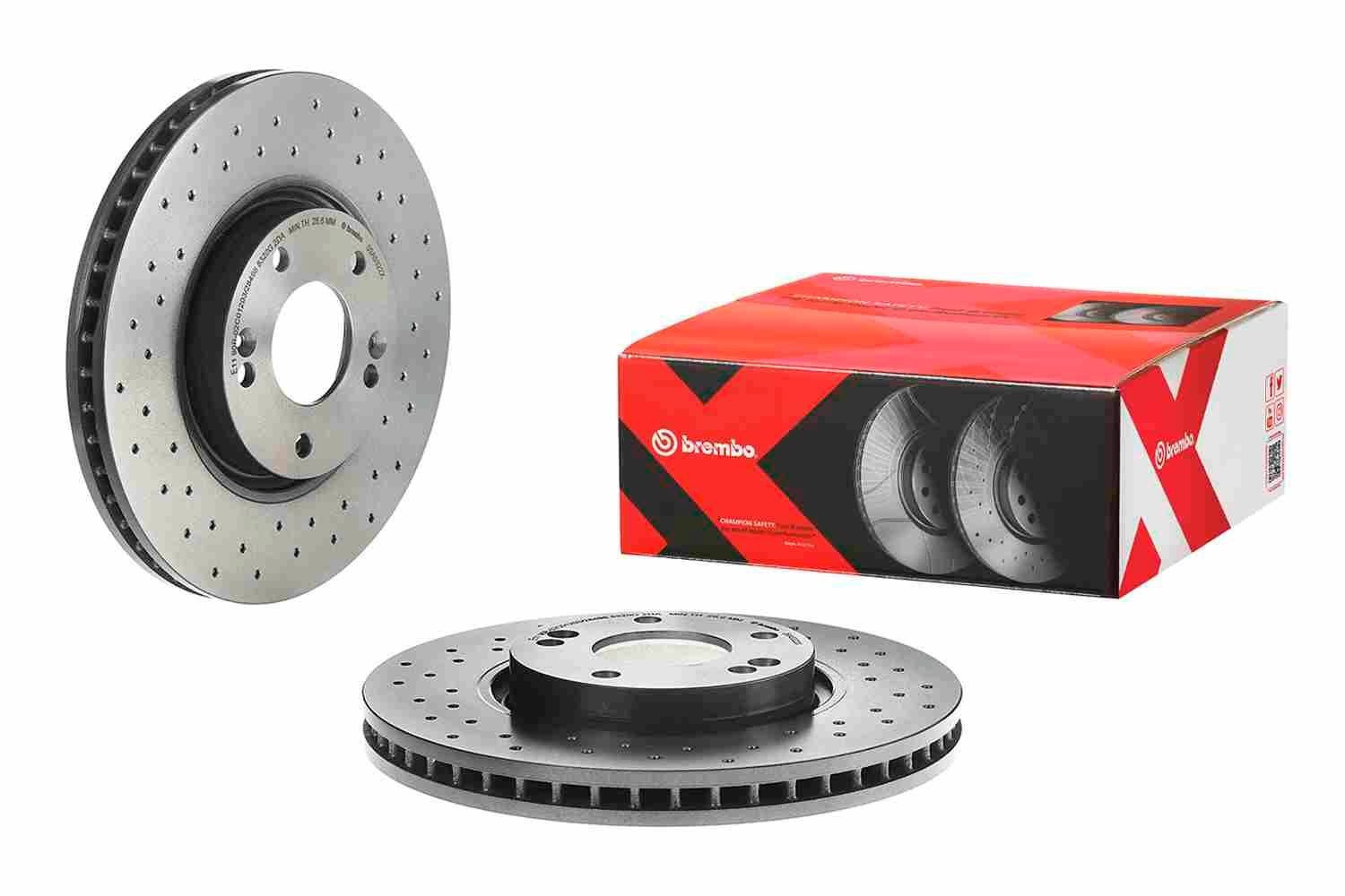 Купити 09A5322X Brembo Ротор гальмівний