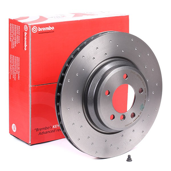 Диск переднього гальма Brembo 09A5991X ціна, від 92.32 USD