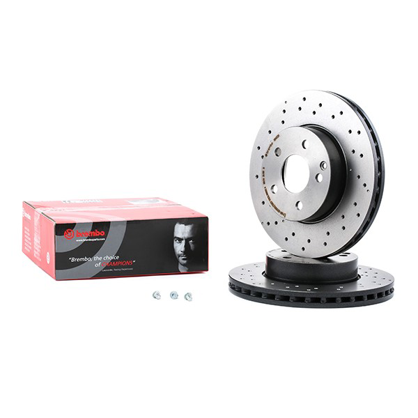Диск гальмівний передній Brembo 09A61351
