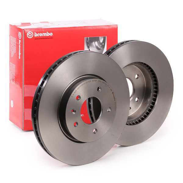 Диск переднього гальма Brembo 09A63011 ціна, від 60.72 USD
