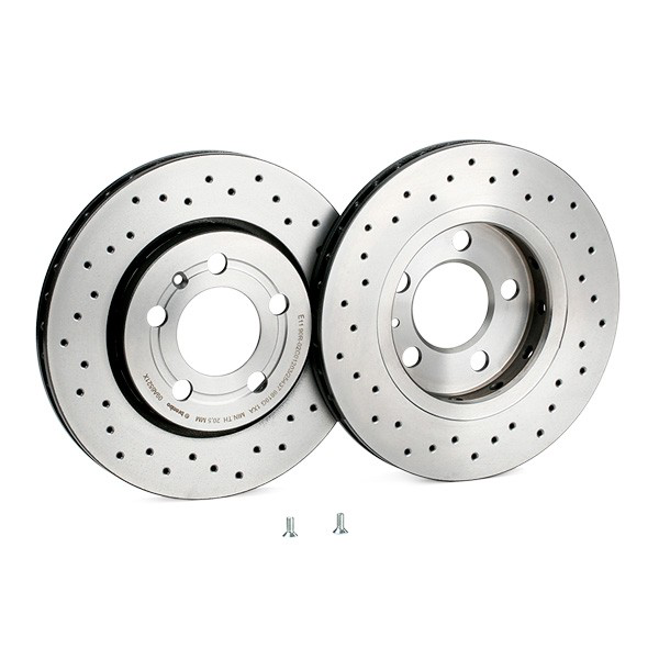 Диск гальмівний задній Brembo 09A6521X