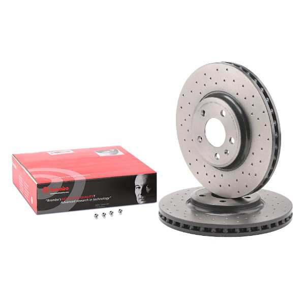 Диск гальмівний передній Brembo 09A7581X