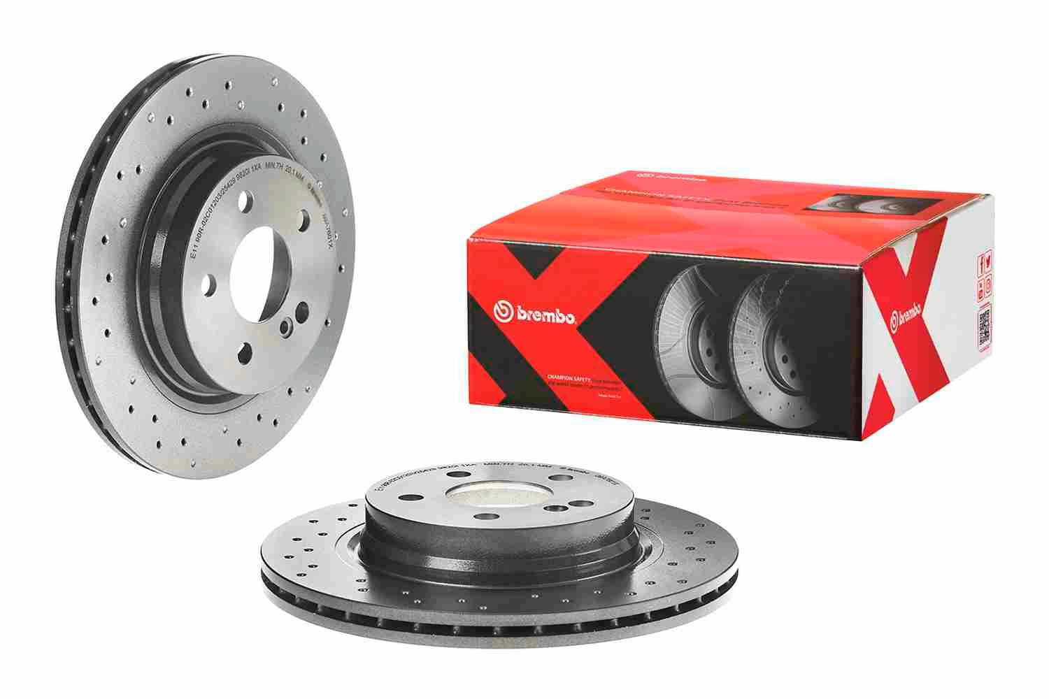 Гальмівні диски 09A7601X Brembo