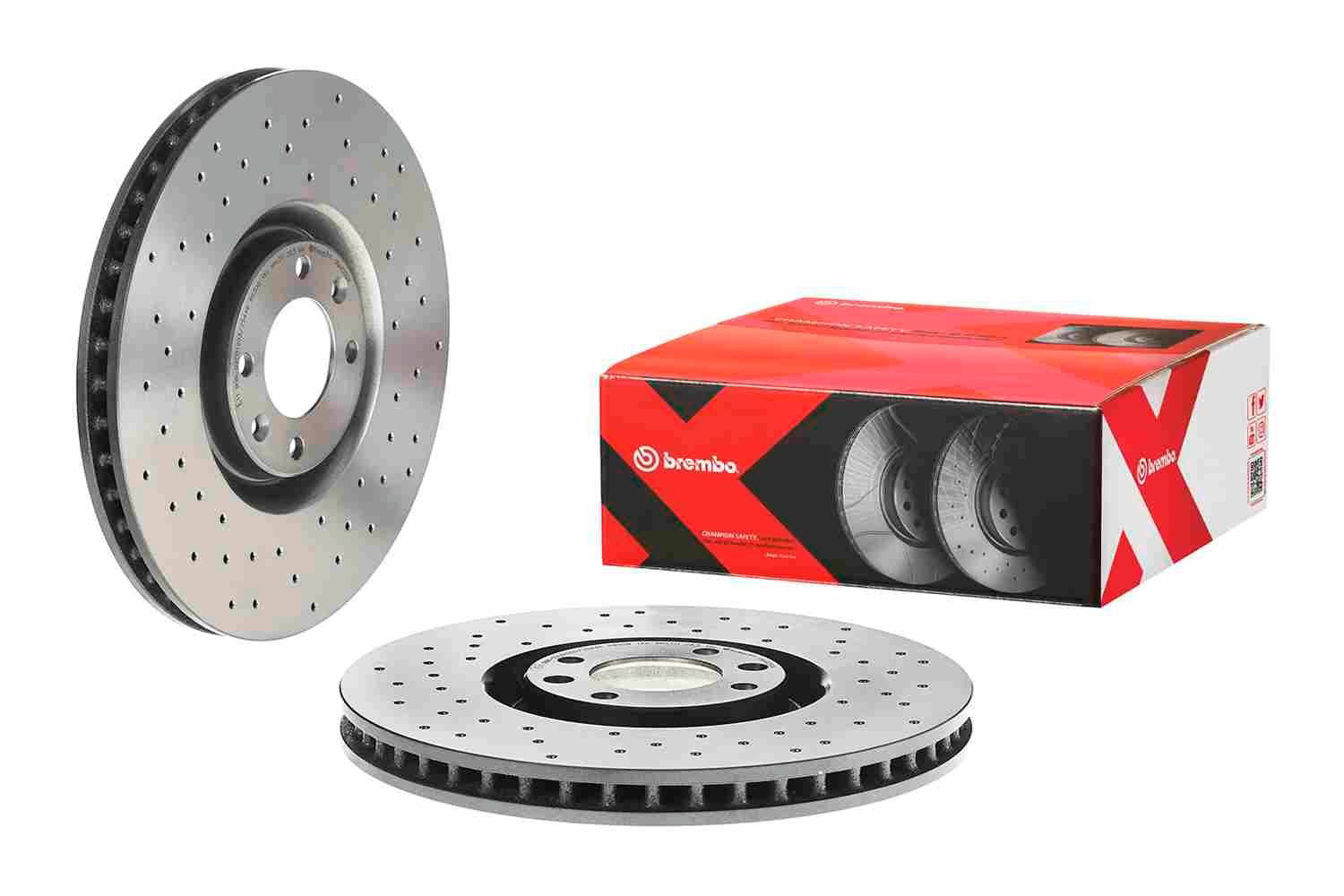 Гальмівні диски передні 09A8292X Brembo