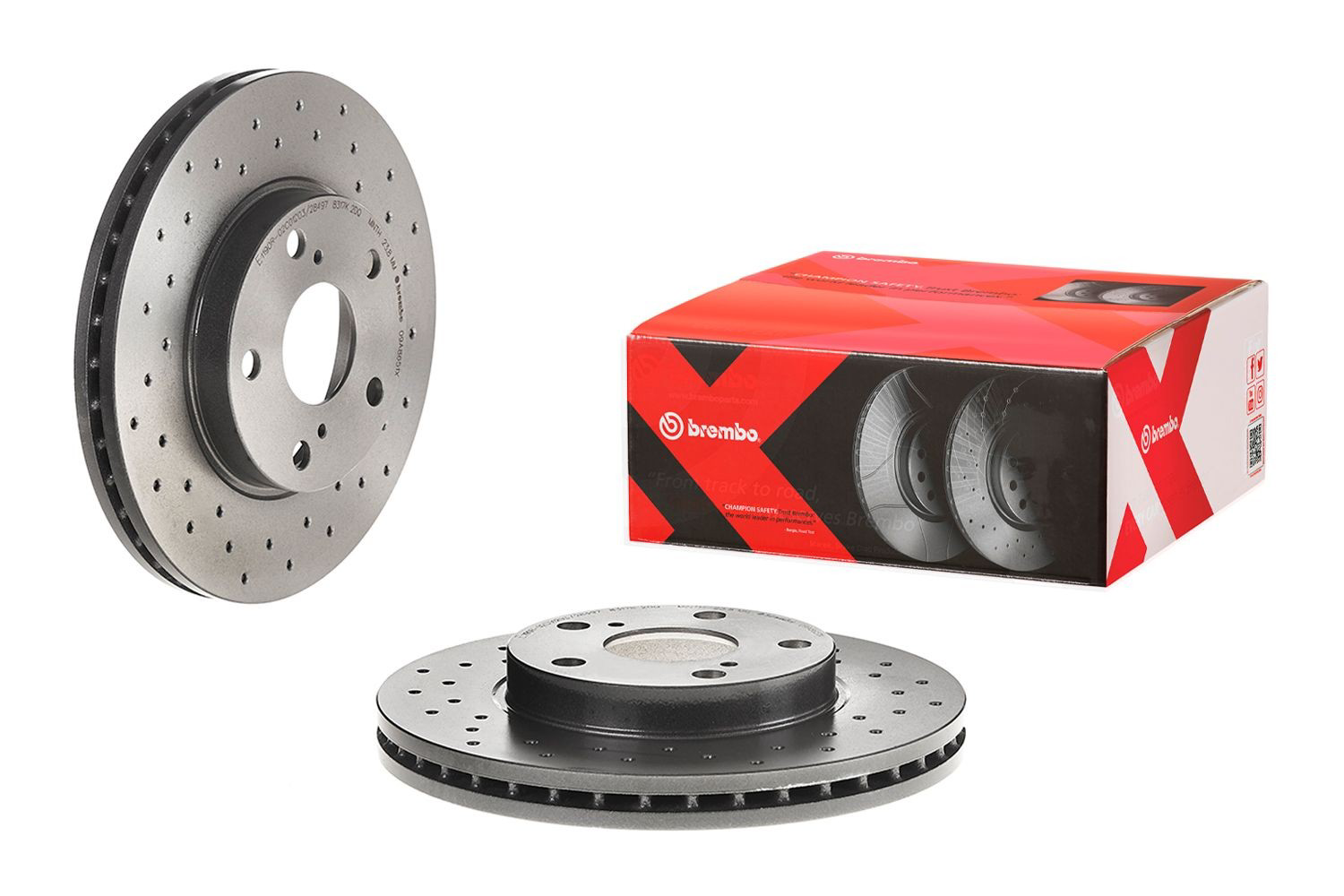 Гальмівні диски передні 09A8651X Brembo