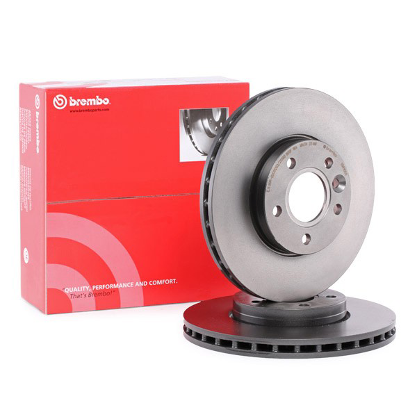 Диск гальмівний передній Brembo 09A90511