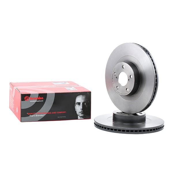 Диск переднього гальма Brembo 09A92111 ціна, від 55.17 USD