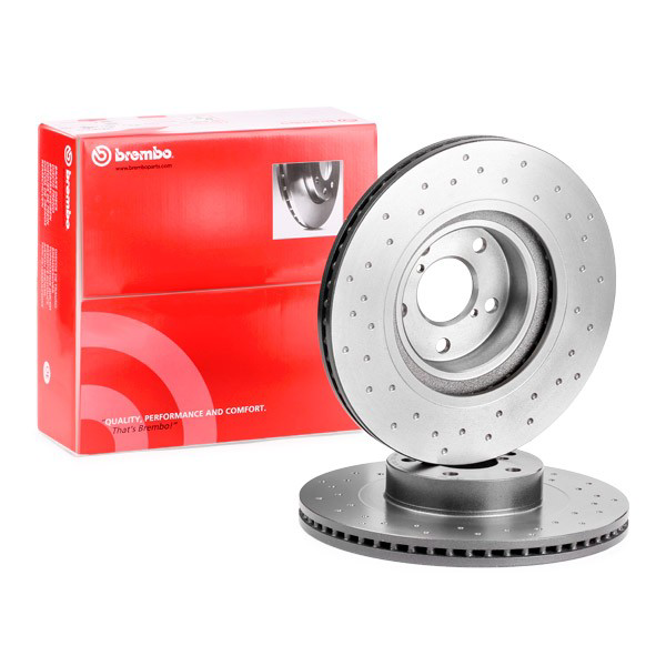 Диск гальмівний передній Brembo 09A9211X