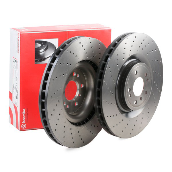Диск гальмівний передній Brembo 09A96021