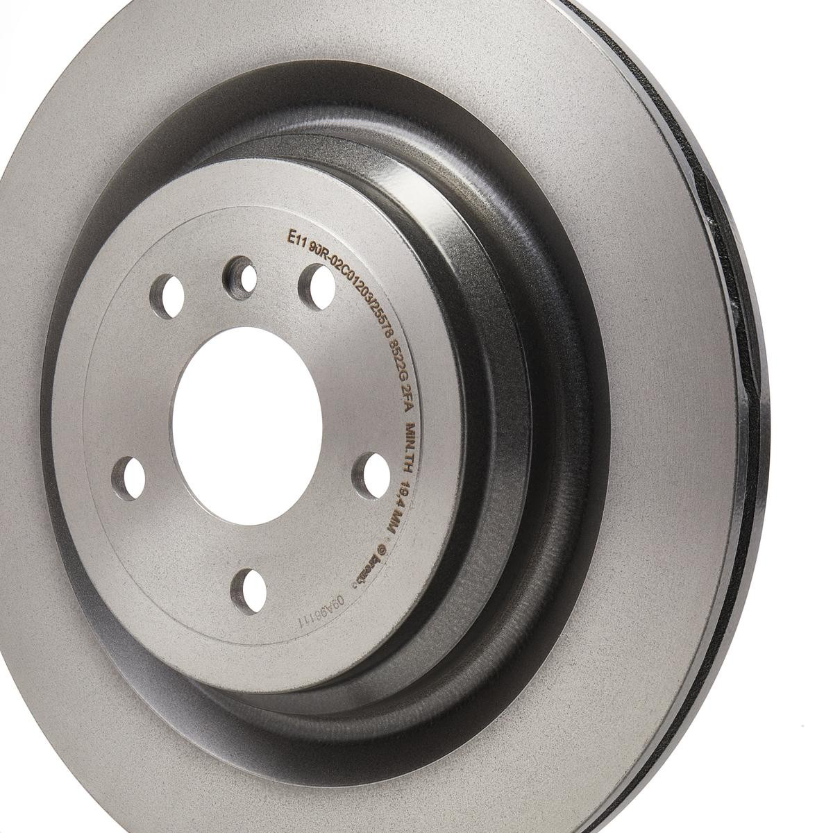 09A96111 Brembo Дискові гальма