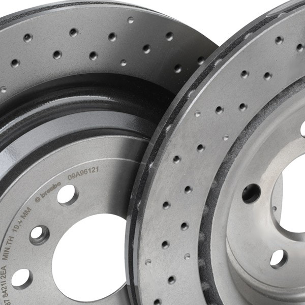 Купити 09A96121 Brembo Диск заднього гальма