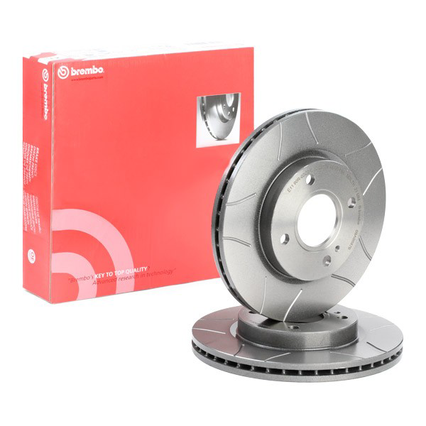 Диск гальмівний передній Brembo 09A96876