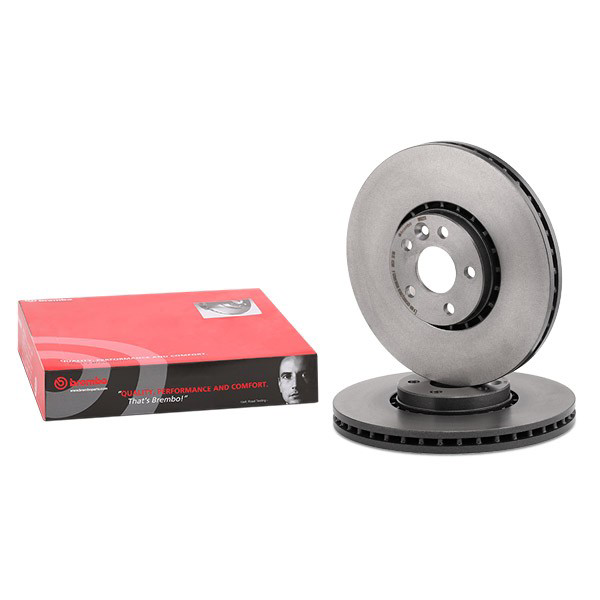 Диск гальмівний передній Brembo 09B02511