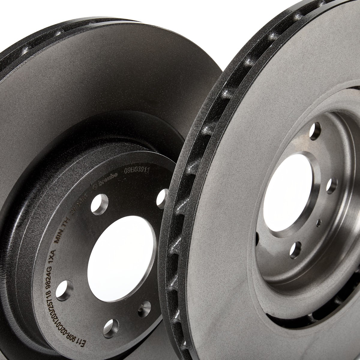 Диск гальмівний передній Brembo 09B03911