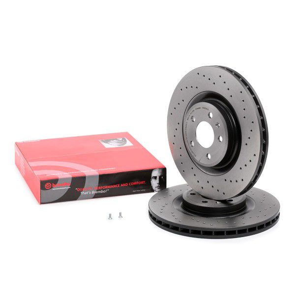 Гальмівні диски передні 09B0391X Brembo