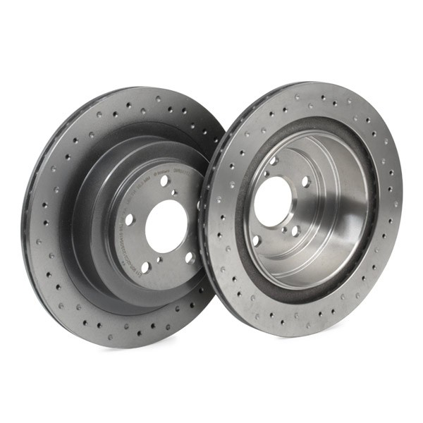 Купити 09B0411X Brembo Диск заднього гальма