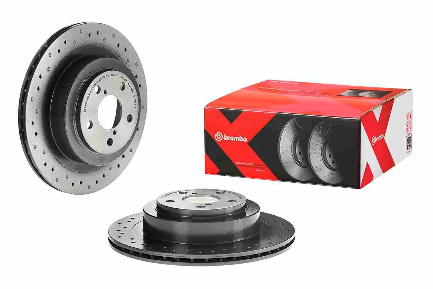 Гальмівні диски 09B0411X Brembo