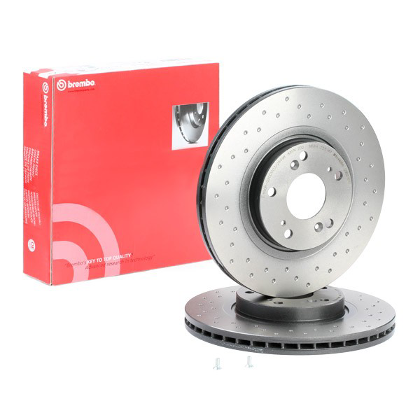 Диск гальмівний передній Brembo 09B2701X
