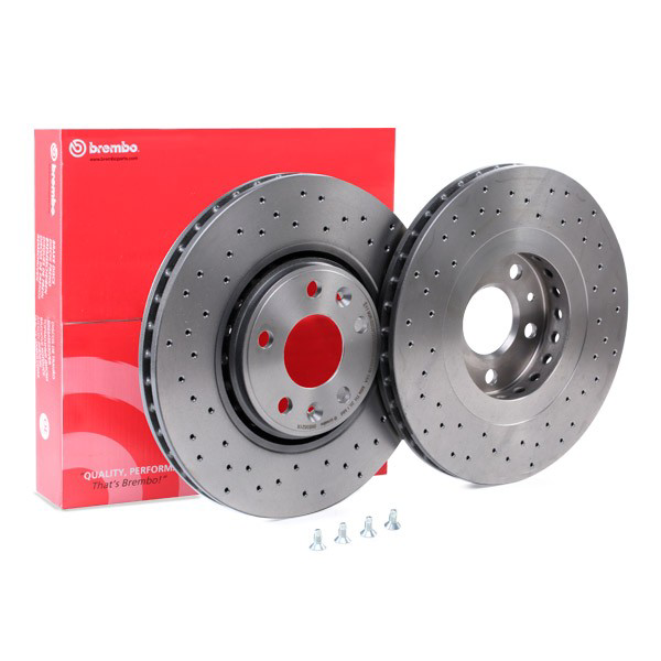 Диск гальмівний передній Brembo 09B3521X
